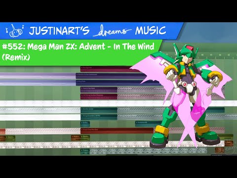 Mega Man ZX: Advent - In The Wind (JustinArt Remix), Dreams PS4 Music #552