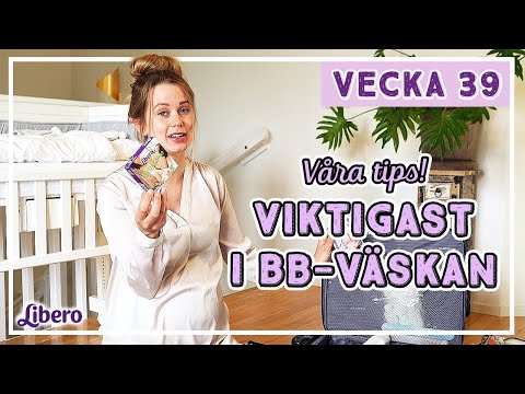 Nu är han SNART här! - Frida Skattberg vecka 39