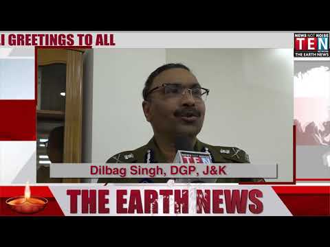 #Diwali Greetings from Dilbag Singh, DGP,  #Jammu #Kashmir