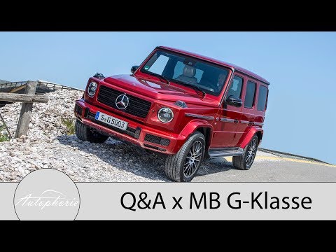 Zum Thema Mercedes-Benz G-Klasse und die Antworten zu euren Fragen [4K] - Autophorie