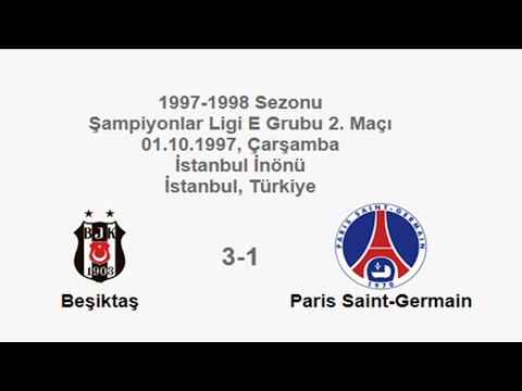 Beşiktaş 3-1 Paris Saint-Germain 01.10.1...