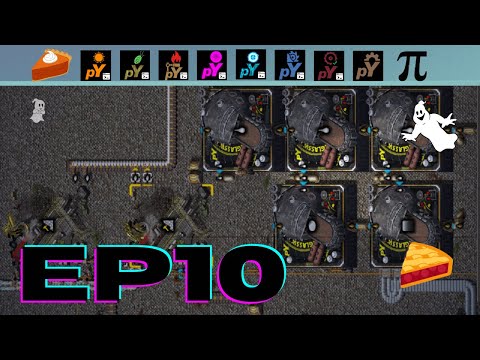 Factorio pYanodons - Glass Works - EP10