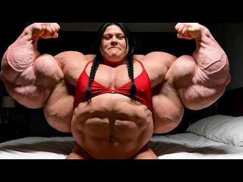 Big Muscular Girl
