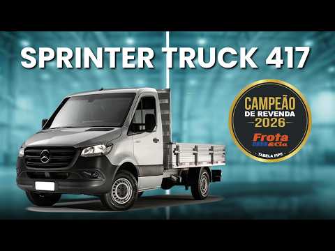 Sprinter Truck é o caminhão semileve campeão de revenda em 2026