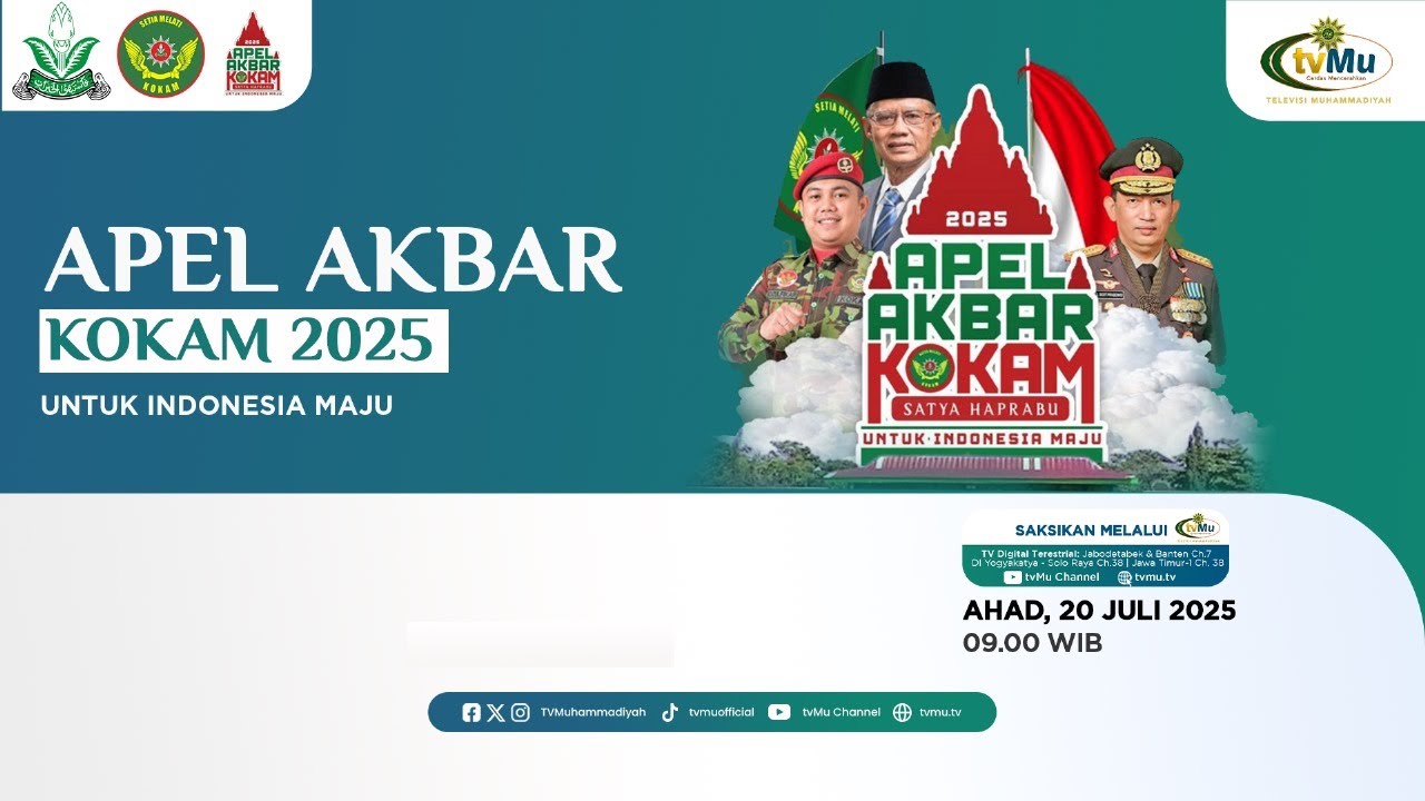 Diikuti 25 Ribu Kader, PP Pemuda Muhammadiyah Gelar Apel Akbar KOKAM