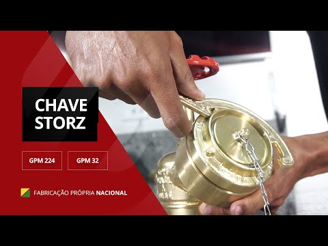 Chave Dupla Storz GPM 224 (Predial) e GPM 32 (Industrial) - GPM Brasil Equipamentos Contra Incêndio
