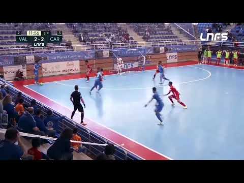 Gol Dani Santos (3-2) Viña Albali Valdepeñas - Jimbee Cartagena. J26, 1Div. LNFS