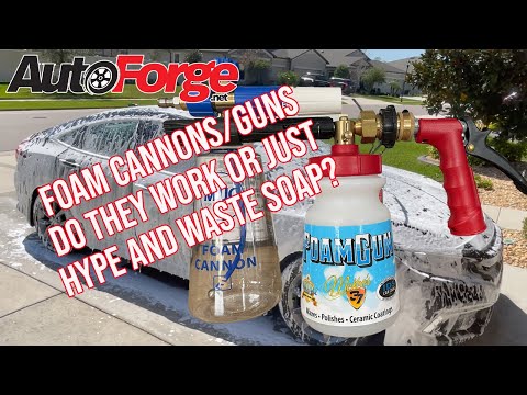 Foam Cannons and Foam Guns, do they work, or just waste time and soap?