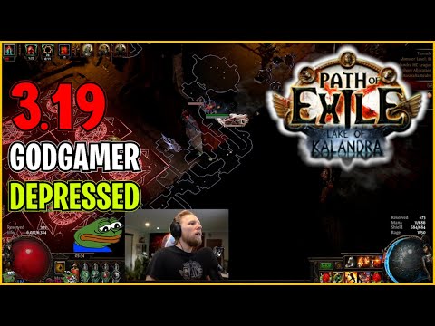⚡ POE 3.19 ⚡ Quin69 - GodGamer depressed