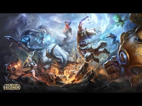 LOL Season 6 Meteos Play Olaf Jungle vs Elise Preseason Master Challenger Gameplay