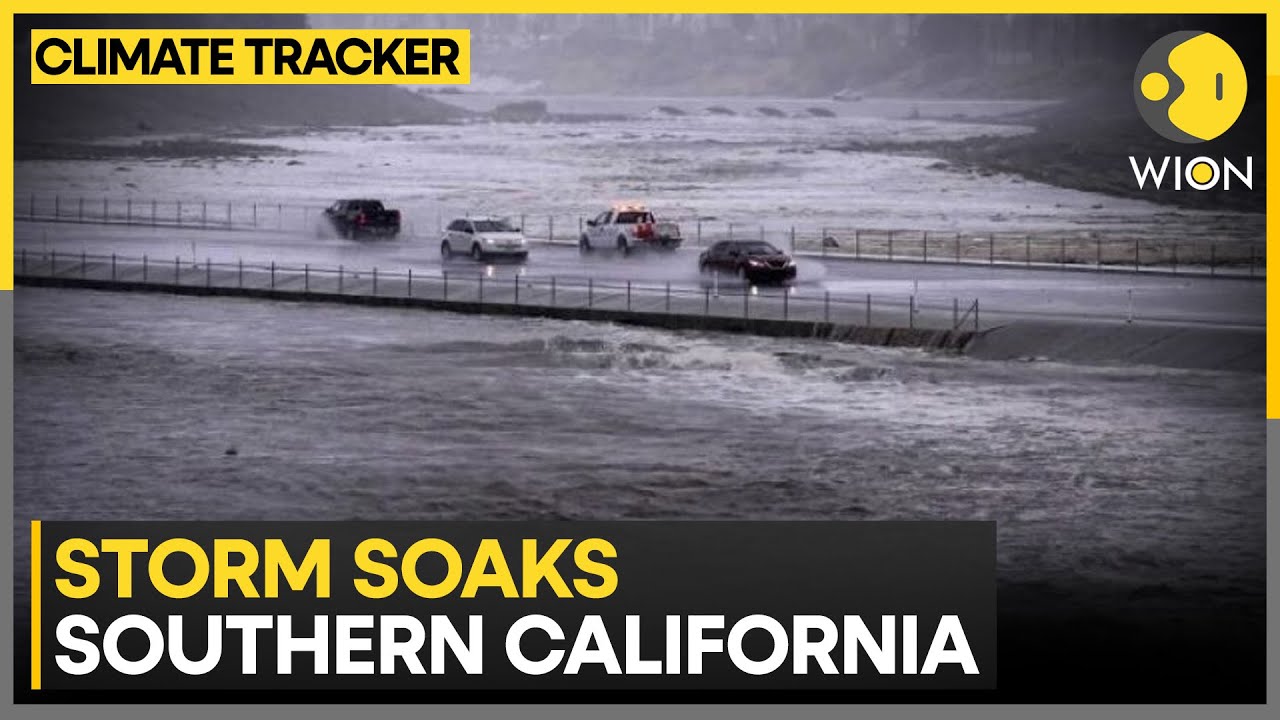 California Storms: Heavy Rains Trigger Flood Warnings | WION CLIMATE TRACKER