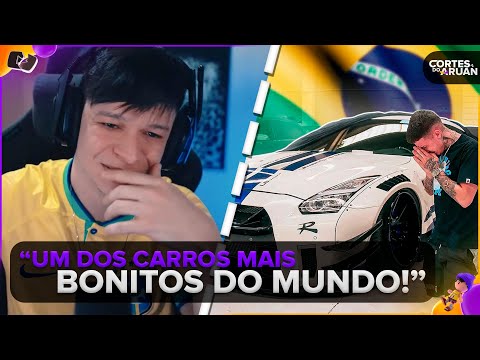 ARUAN REAGE: O ÚNICO GTR LBWK DA AMERICA LATINA É MEU 🇧🇷 (GREG FERREIRA) - Cortes do Aruan