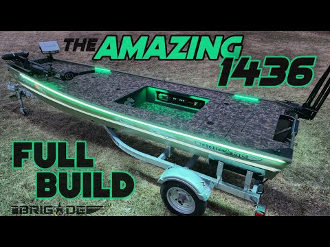 AMAZING 14FT JON BOAT FULL BUILD | Start to Finish