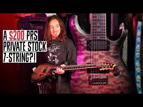 Mark Holcomb's $200 PRS Private Stock 7 String?!