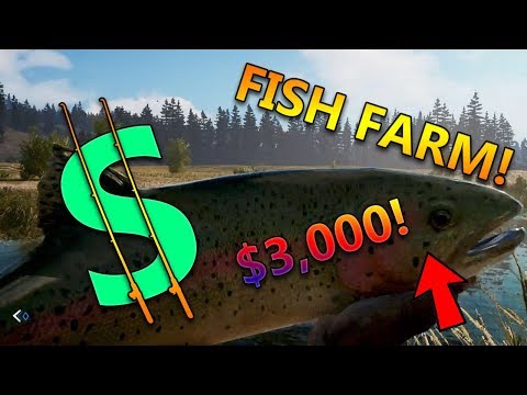 Far Cry 5 *Fun* Best Fish Farming Spot $3000 every 10 Minutes (Alternative Way Of Making Good Money)
