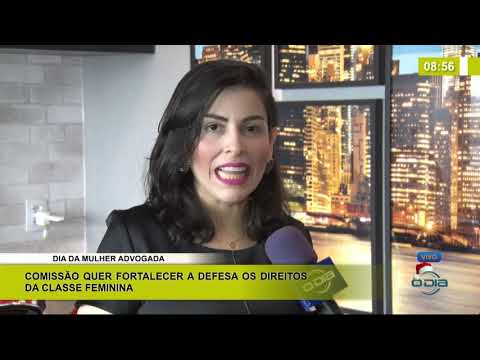 BOM DIA NEWS 13 12 2019  Naiane Moraes (Advogada) - Dia da Mulher Advogada