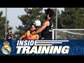Real Madrid training session ahead of facing Real Valladolid