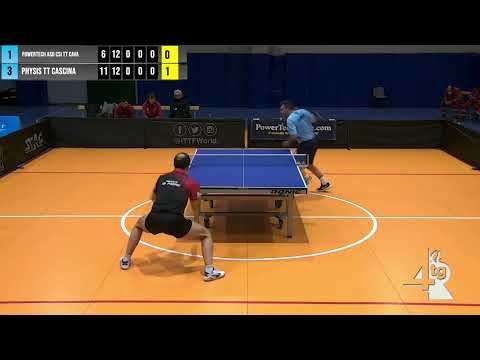 Tennis Tavolo, la Power Tech TT Cava strappa il pareggio con Cascina