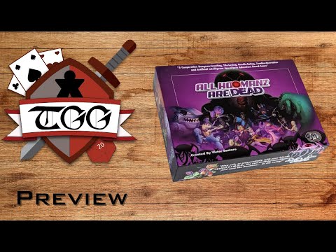 All Hoomanz Are Dead Board Game Preview