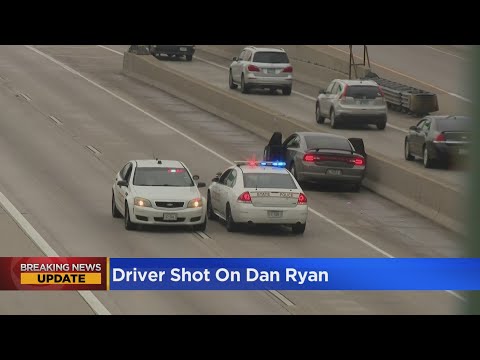 Driver shot on Dan Ryan Expressway