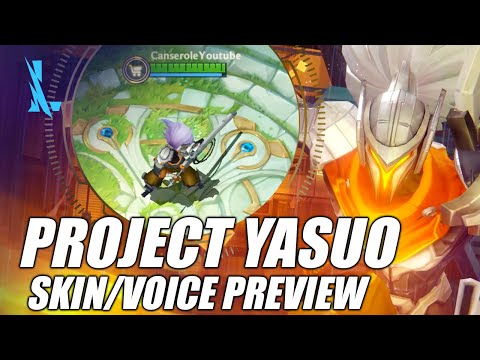 UNFINISH PROJECT YASUO | SKIN / VOICE PREVIEW | SKINSPOTLIGHT