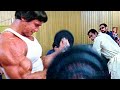 Arnold mocks a rival right to his face | Pumping Iron | CLIP