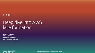 AWS Lake Formation YouTube Video