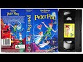 Peter Pan 1953 18th March 1993 UK VHS