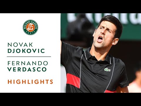 Novak Djokovic vs Fernando Verdasco - Round 4 Highlights I Roland-Garros 2018