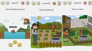 Brain Out 2 - Level 271, 272, 273 Gameplay Solution