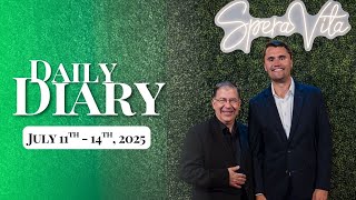 PFL-My Daily Diary for July 11th - 14th, 2025