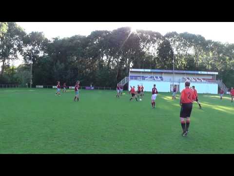 Opjestropdas 28 sept 13 Zwaluwen Utrecht 3 - VV De Meern 9 com 7-5 Doelpunt Joost, assist Phil (7-4)