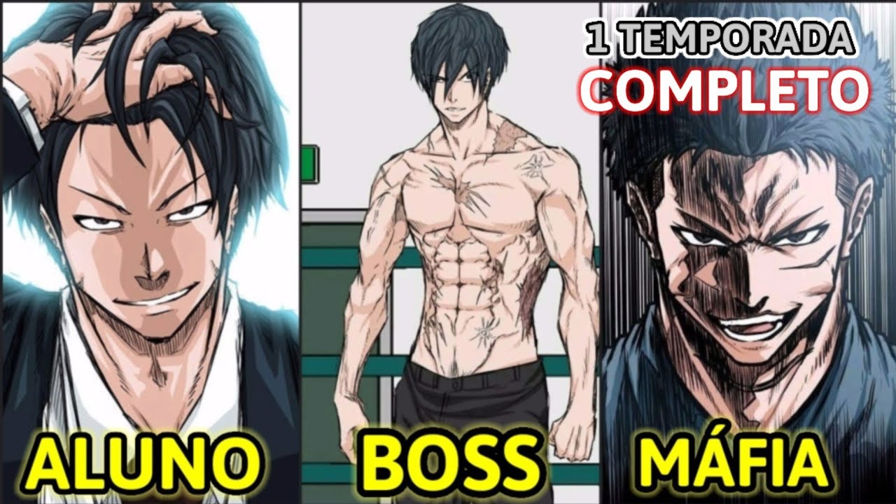 COMPLETO/ Os Valentões Não Percebem Que Estão Fazendo Bullying Com o CHEFÃO DA MÁFIA | Resumo Manhwa