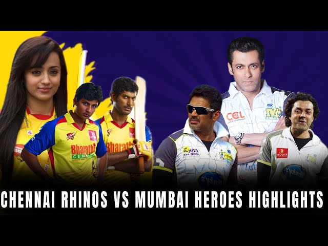 Chennai Rhinos vs Mumbai Heroes – Epic Highlights from CCL Faceoff | CCL 2024