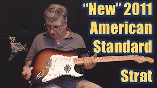 Video thumbnail for "New" 2011 American Standard Strat by Mark Zabel