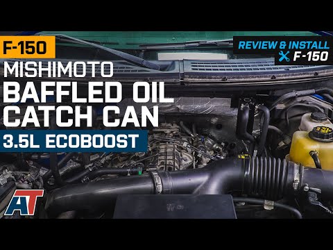 2011-2014 F150 3.5L EcoBoost Mishimoto Baffled Oil Catch Can Review & Install