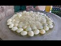 MASSIVE Boiled Egg Fry 50 Eggs Fried On Huge Tawa Indian Street Food