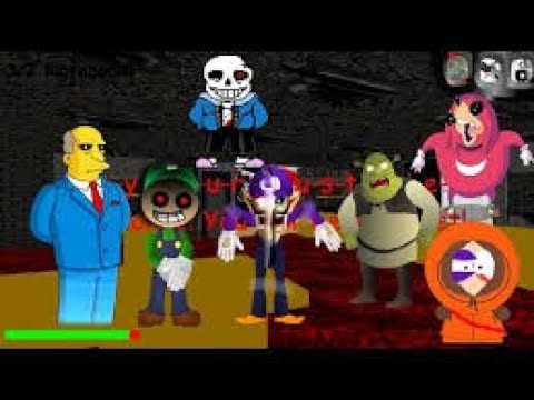 WHAT HAPPENED TO LUIGI AND HIS FRIENDS?! - Luigi's Basics 2: The Fires Await - Baldi's Basics Mod