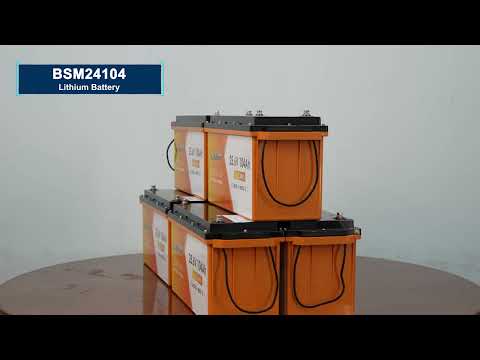 Bluesun 25.6V 104Ah High-Performance Lithium Battery with BMS