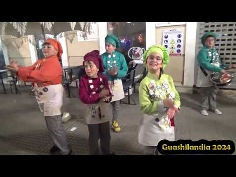 Chirigota Infantil "Los indigestos” (2024) - Carnaval de Calle - Presentación