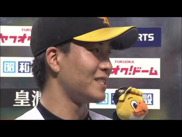 ホークス・李杜軒選手・千賀滉大投手・松田宣浩選手ヒーローインタビュー 6月13日 福岡ソフトバンクホークス 対 東京ヤクルトスワローズ