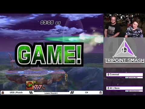 C# (Zelda) vs Pooch (Samus) - Tripoint Smash 71 P+ Winners Quarters