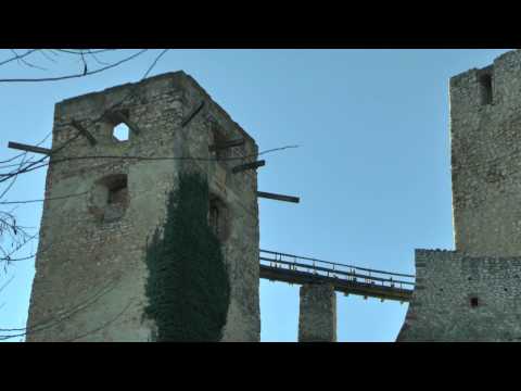 Hungary's Castles - Csesznek Castle is worth a visit in winter too!