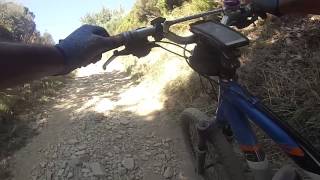 preview picture of video 'Camino de Santiago Frances 8ª etapa en mountain bike, Vega de Valcarce - Portomarin'