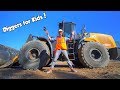 Diggers For Kids With Blippi The Wheel Loader Construction Truck