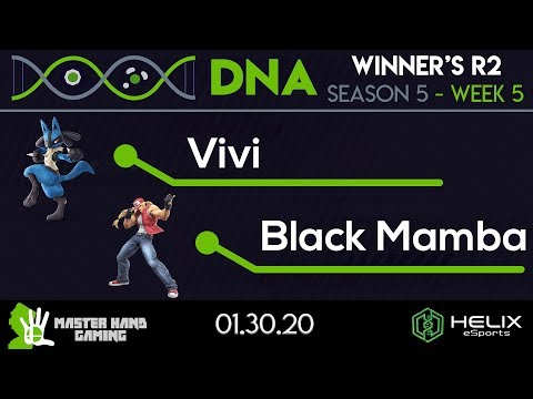DNA S5:W5 - Vivi (Lucario) Vs. Black Mamba (Terry) - Winners R2