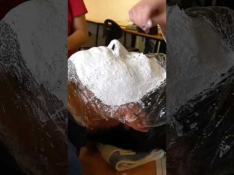 Realización de MÁSCARA parte 1: Molde de yeso.