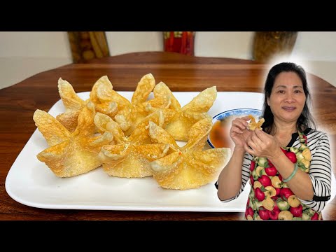 The *BEST* Crab Cheese Wonton AKA Crab Cheese Rangoon Recipe! *MUST TRY*