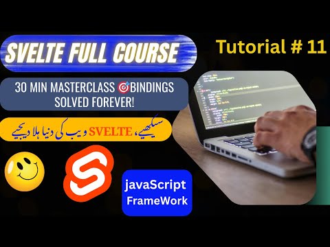 Svelte Bindings 🔗 Full Guide (30 Min) | Master Values, Inputs, Forms & Two-Way Data Binding