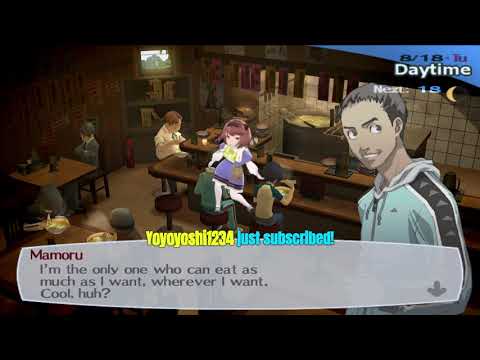 WEEGEETHEGOD Persona 3 FES Part 7 - I WILL EAT THE 2 WEEDS but not today